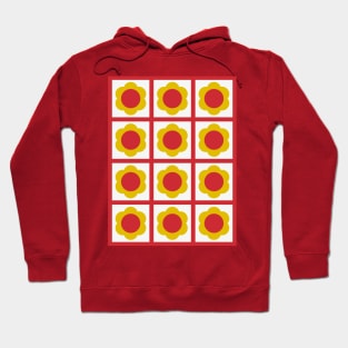 Mayapple Tiles Red Hoodie